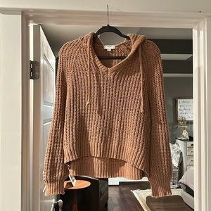 Aerie knitted hoodie